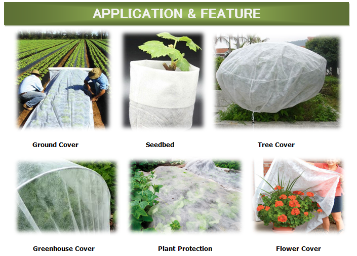 agriculture nonwoven fabric for flower