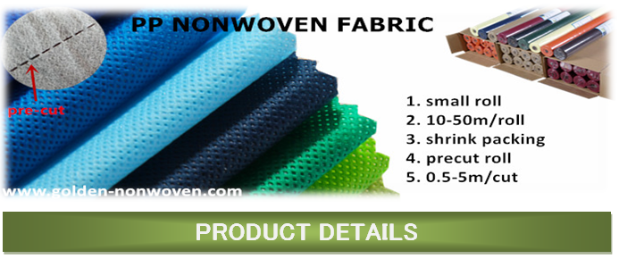 small roll nonwoven fabric