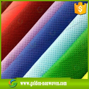 Color Pp Spunbonded Nonwoven Fabric In Rolls