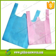 PP Nonwoven Shopping Vest Bag Factory