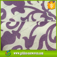 Custom Design Printed PP 100% Spunbond Nonwoven Fabric For Bag made by Quanzhou Golden Nonwoven Co.,ltd