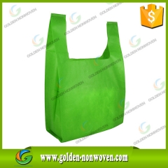 Nonwoven T-shirt Bag Vest Shopping Bag