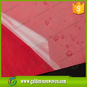 PP Spunbond Nonwoven Fabric With Lamination For Sale made by Quanzhou Golden Nonwoven Co.,ltd