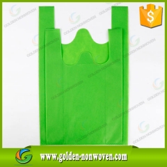 Non Woven T-shirt Bags With Print Logo