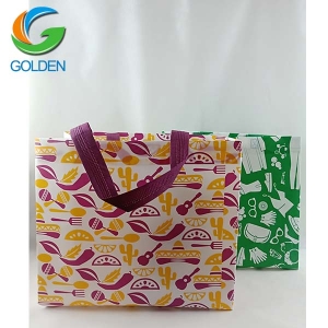 promotional nonwoven tote bag eco shopping bag made by Quanzhou Golden Nonwoven Co.,ltd