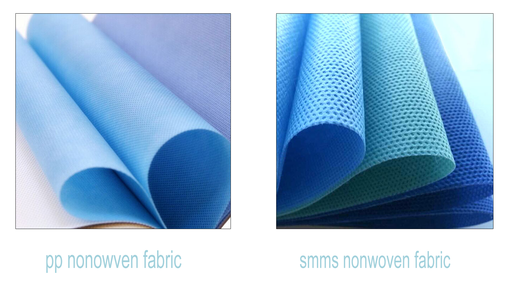 How to tell medical smms non-woven & pp non-woven fabrics?