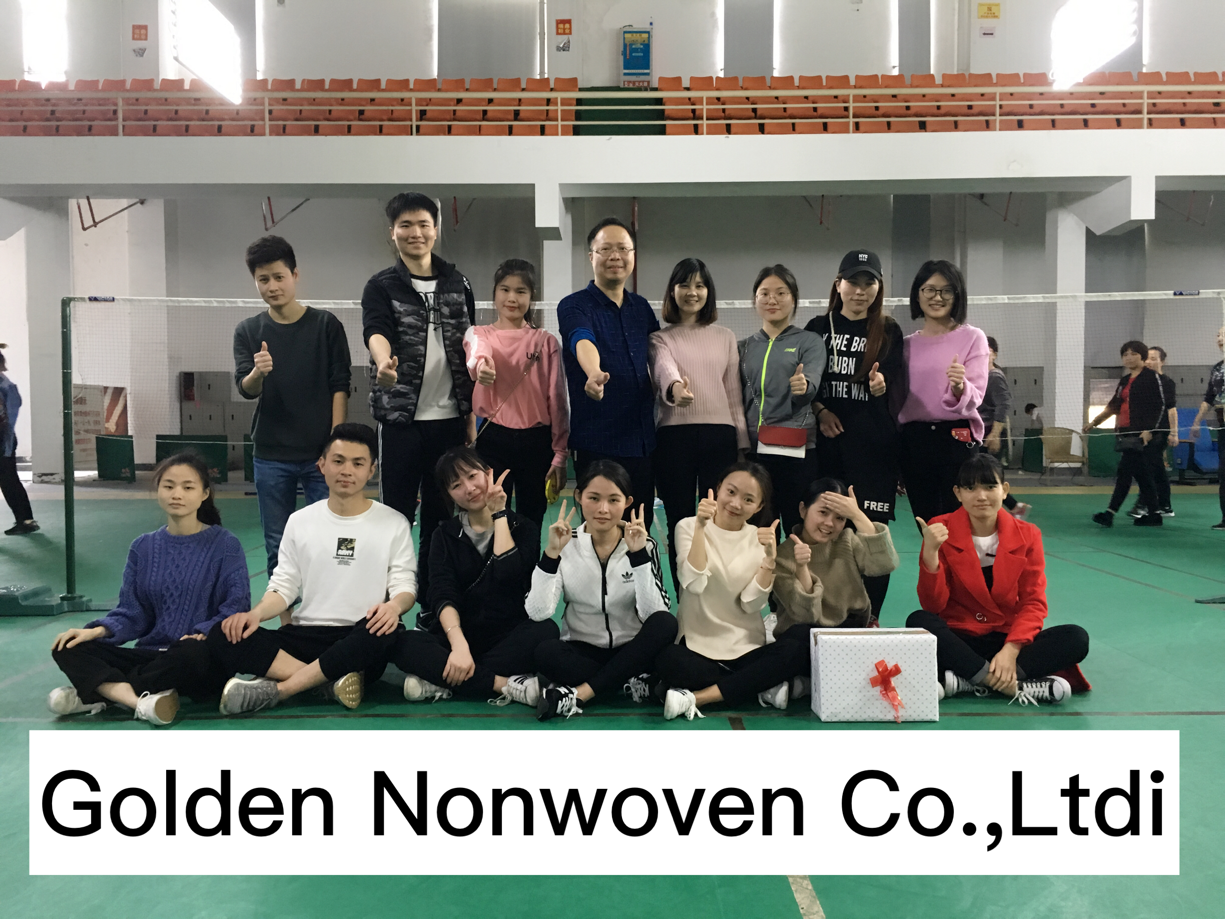 Golden Nonwoven Company Team Activity