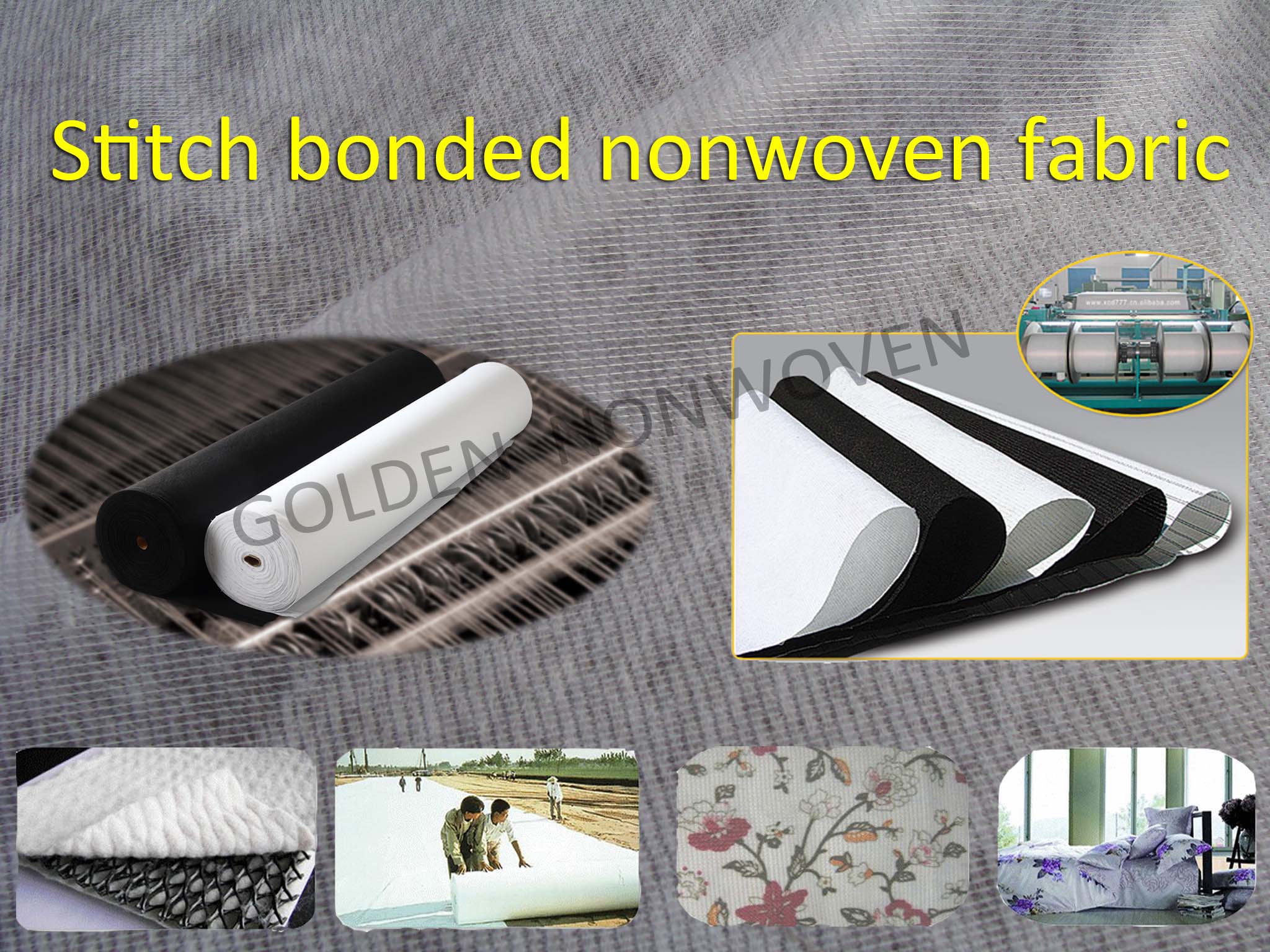 The features and applications of stitch bonded non woven fabric