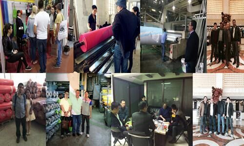 Those customers have visited Quanzhou Golden Nonwoven Factory 